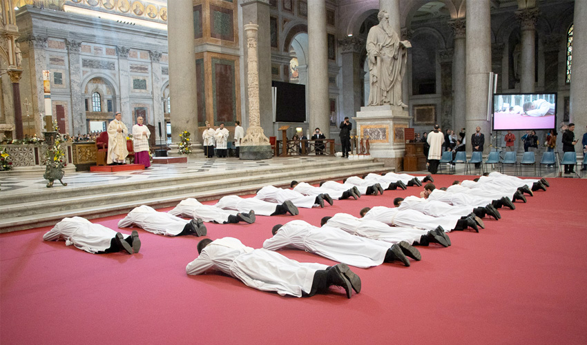 Ordenaciones Sacerdotales Roma 2024